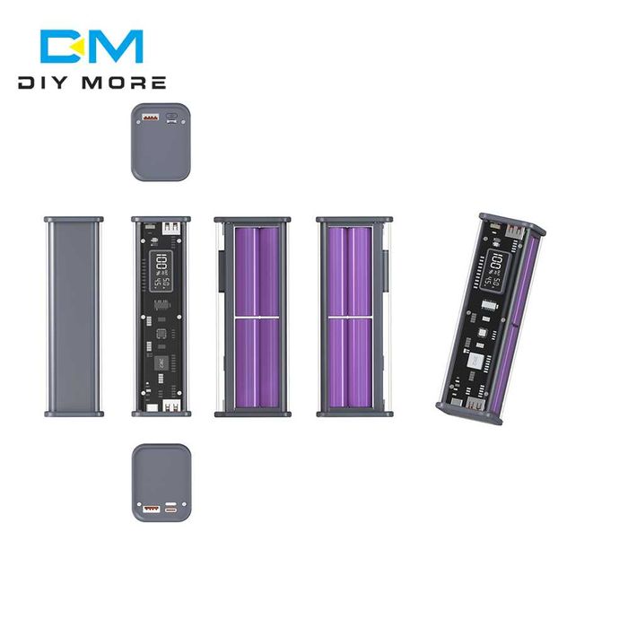 корпус PowerBank 22.5W 8x 18650