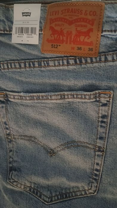 Джинси Levi's 512 Slim Taper