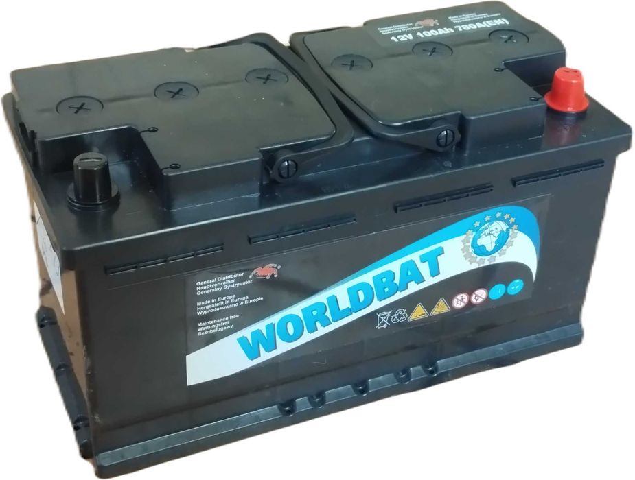 Akumulator WORLDBAT 12V 100 Ah 800 A (EN)