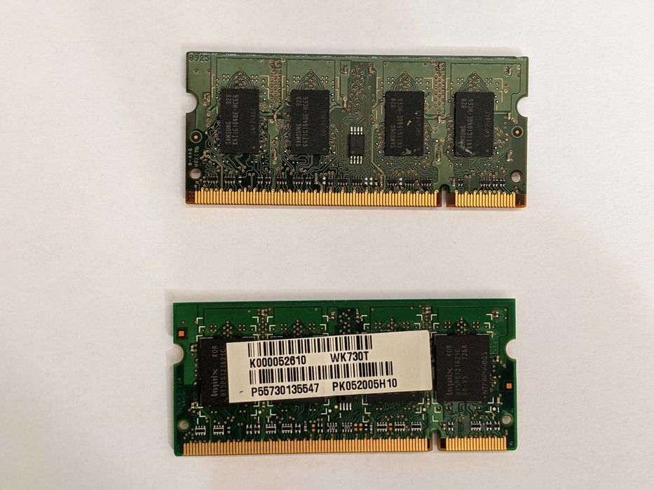 Оперативна пам'ять Kingston, Samsung, Hynix, GOODRAM DDR1, DDR2, DDR3