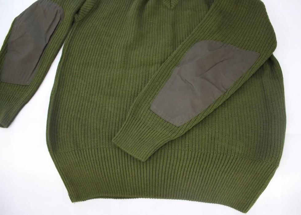 Wojskowy Sweter Armia Włochy Olive r.XL