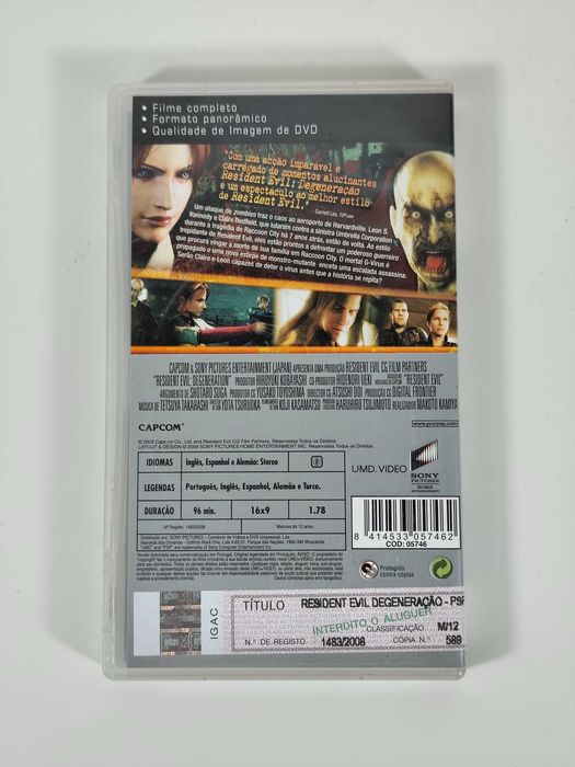 Resident Evil Degeneração - Playstation Portable