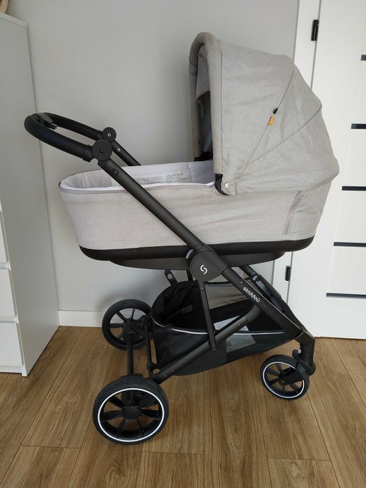 Wózek skiddou Moss normadic dream 2 w 1 gondola i spacerówka