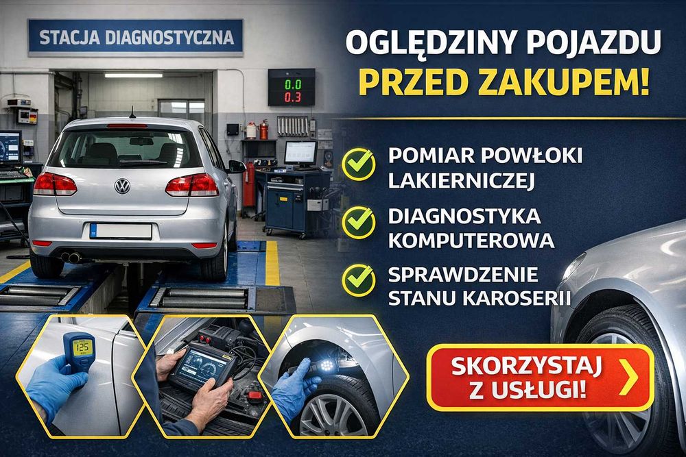 Oględziny sprawdzenie samochodu przed zakupem