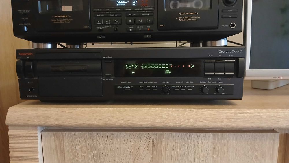 Nakamichi Cassette Deck 2 | magnetofon kasetowy | Stan BDB