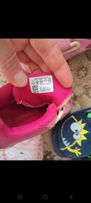 Buciki kapcie Adidas r.20-21