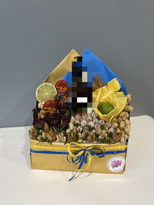 Мужской букет съедобный букет їстівний букет подарок мужу ялинка сухоф