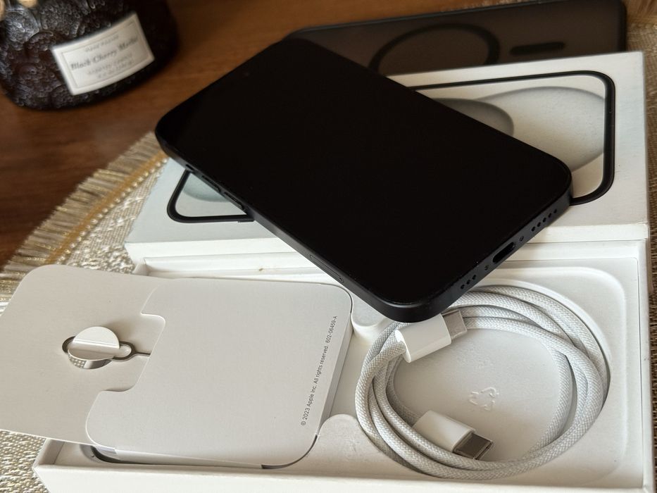 IPhone 15 Bateria 88% IDEALNY 128Gb Gwarancja Kraków Prądnik