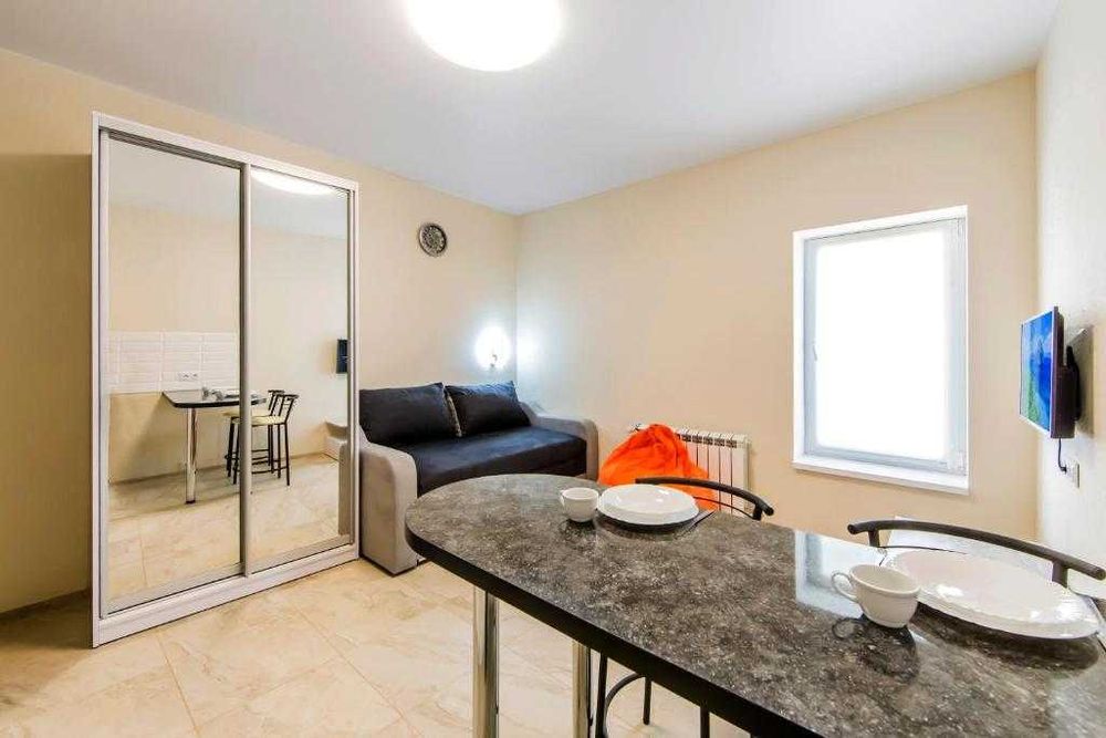 Аренда современной квартиры-студии вблизи ЖД Вокзала.