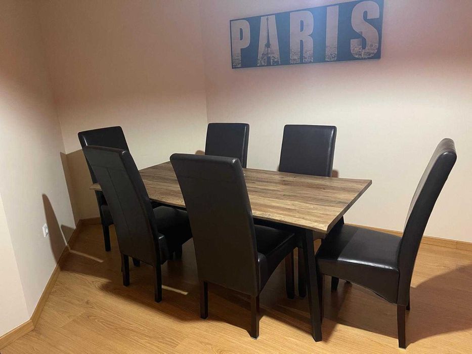 Conjunto de sala (sofá + móveis)