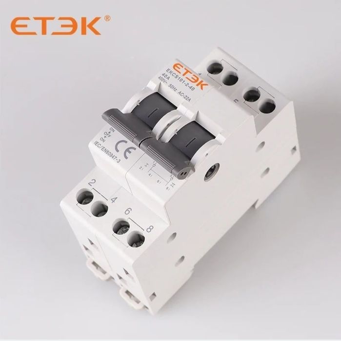 Ручной переключатель резервного питания ЕТЕК MTS 2Р 40А