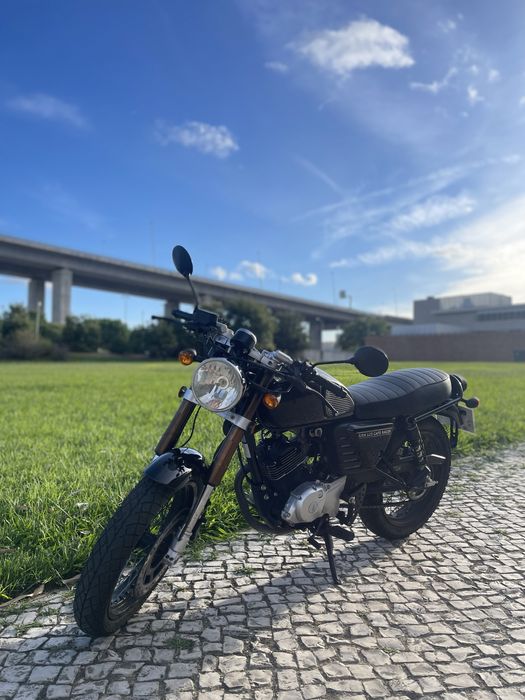 Mota Hanway raw 125 cafe racer