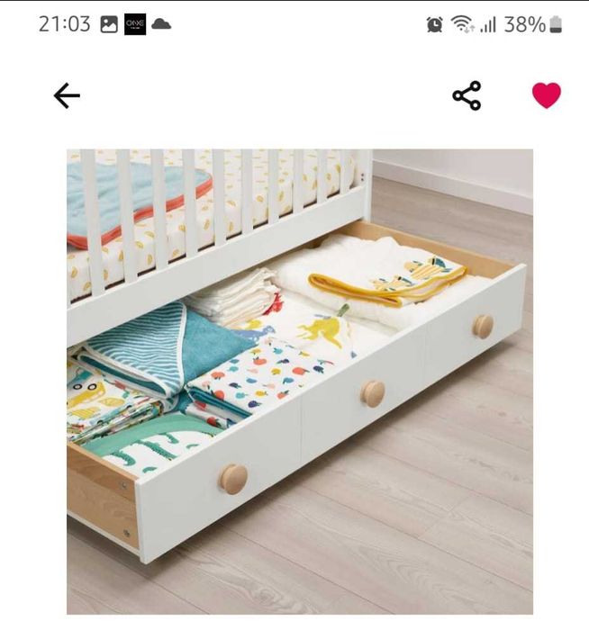 Berços Gonnat Branco  com oferta de colchão, roupa e resguardos