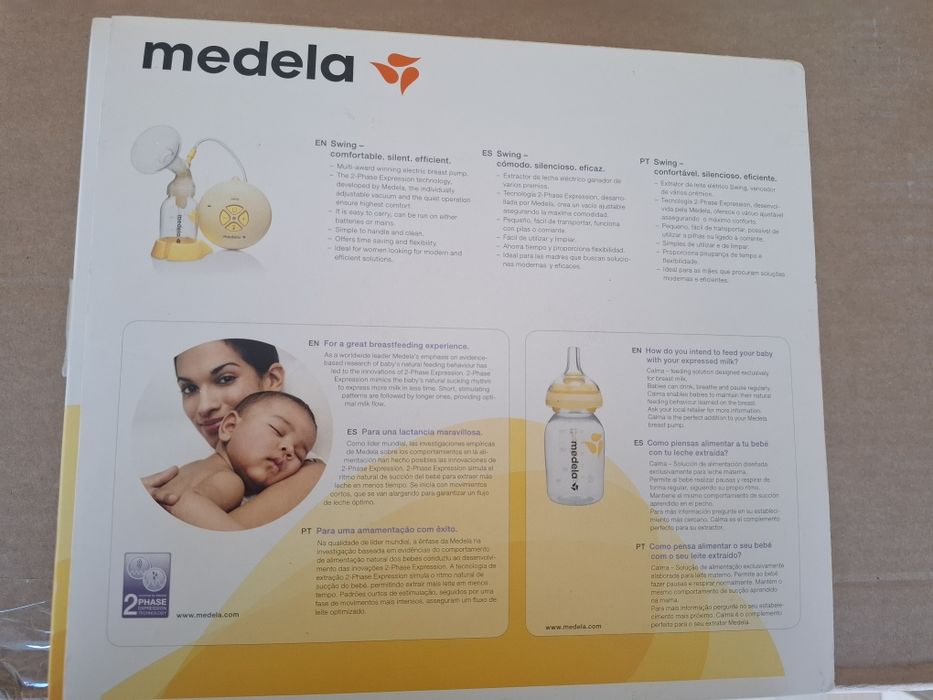 Bomba tira leita Medela Swing