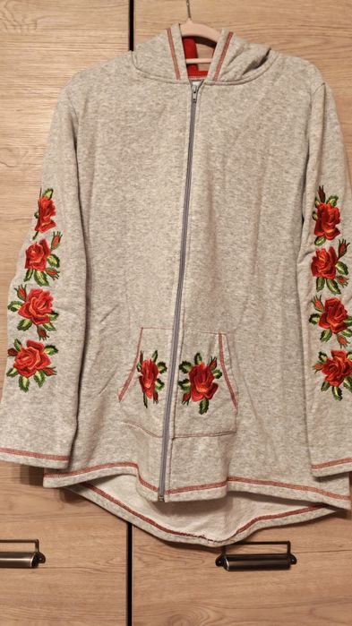 Bluza rozpinana folk
