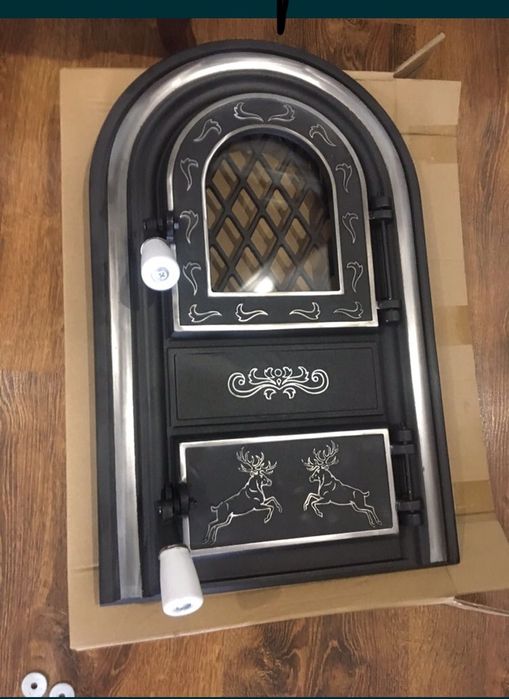 Вогник Дверцята печі,каміна,печная дверца,камин,дверка зі склом груби