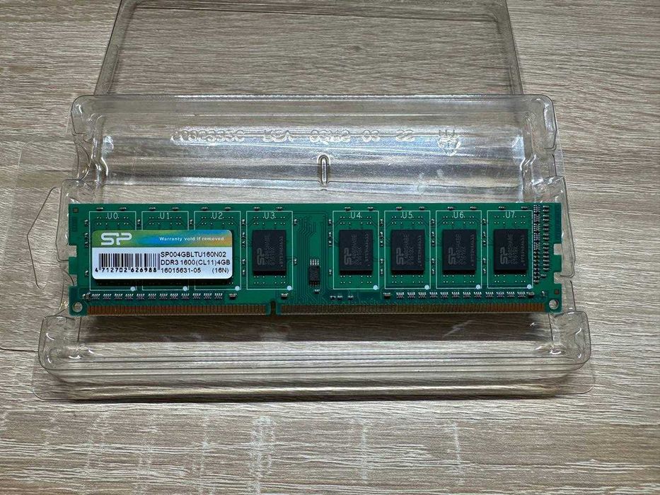 Планка ОЗП Silicon Power DDR3 4GB 1600Mhz оригінал!