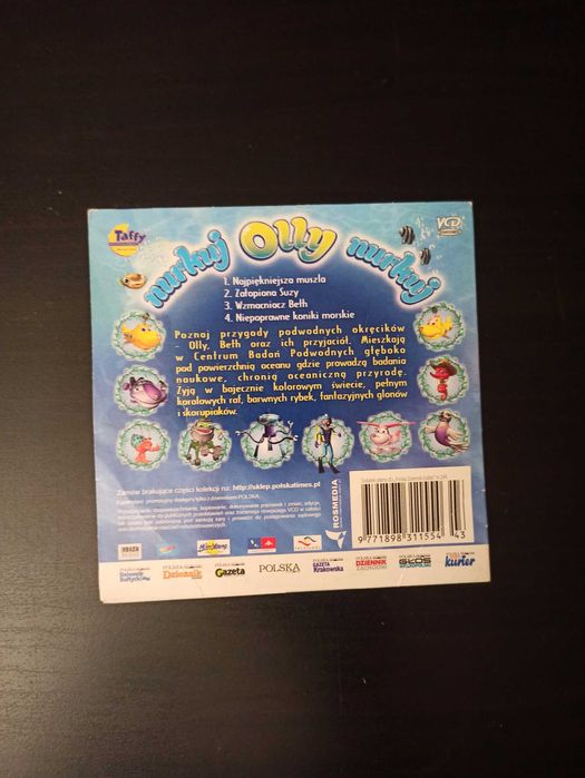 Nurkuj Olly nurkuj! Animowany serial dla dzieci. VCD