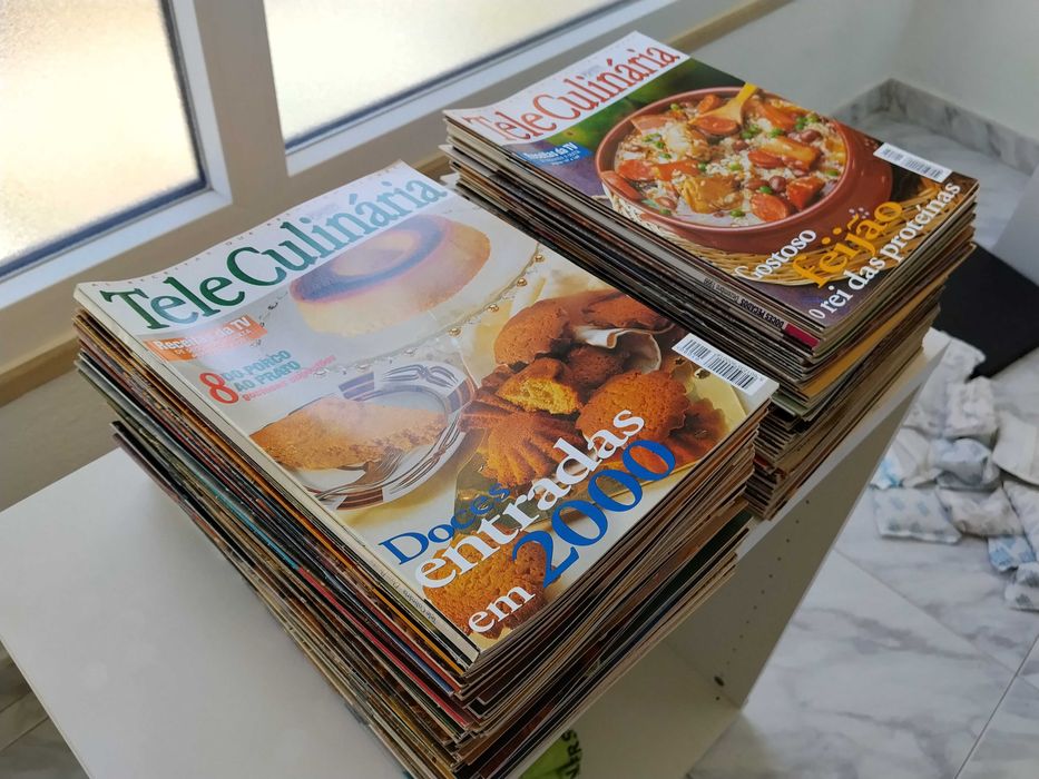 143 revistas da Tele Culinária