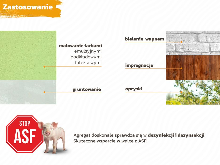 AGREGAT Do Malowania Impregnacja Lakier Bejca Natrysk Mielec