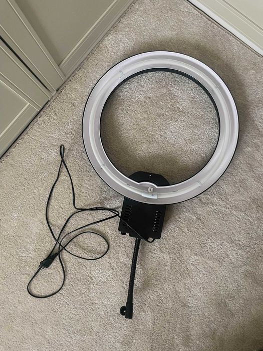 profesjonalna lampa pierścieniowa do makijażu RING NG-65C 65W + Statyw