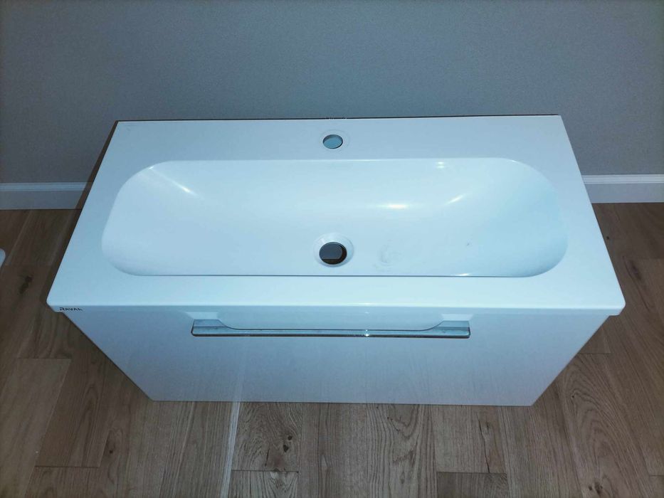 umywalka i szafka pod umywalkę - Ravak Ring 80cm