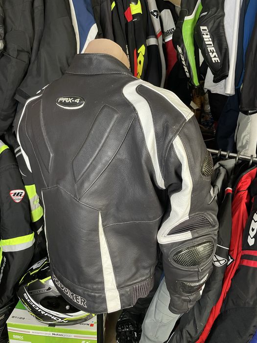 PROBIKER PRX-4. Топова шкіряна мотокуртка з карбоном! 52 розмір
