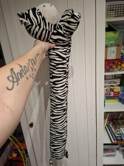 Poduszka dluga zebra