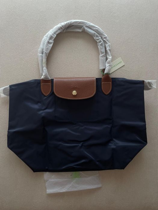 Longchamp Le Pliage Shoulder Bag L – Azul | Nova