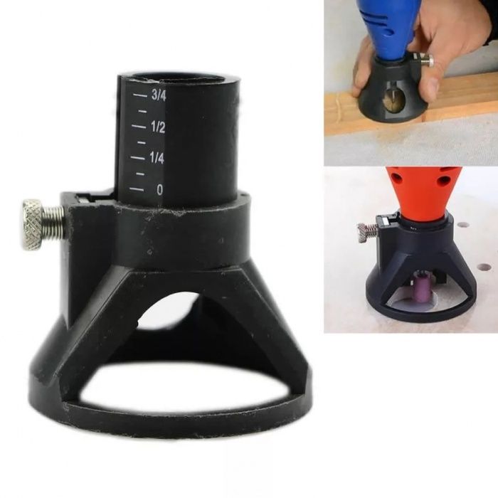 Фрезерна вертикальна насадка приставка для гравера бормашинки Dremel