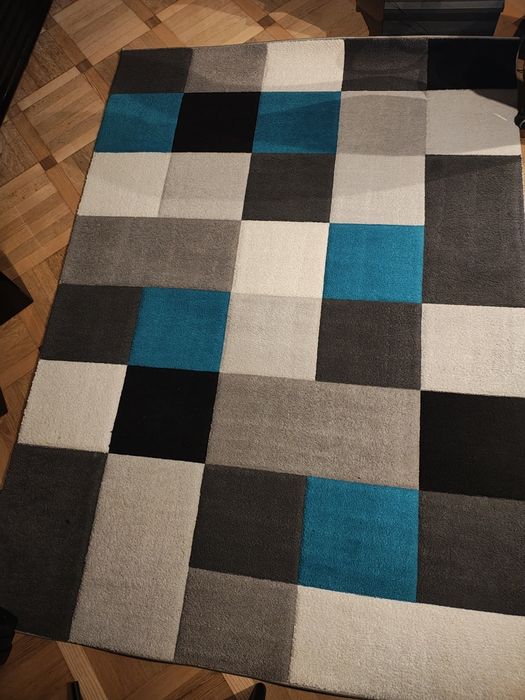 Dywan 160x220 w kratę