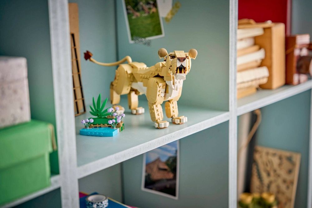 LEGO® Creator 3-in-1 31386 Дикі тварини: Величний лев (Wild Animals: Majestic Lion)