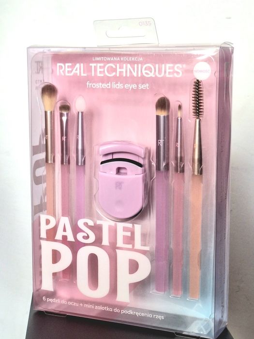 Zestaw  Real Techniques Pastel Pop Frosted Lids