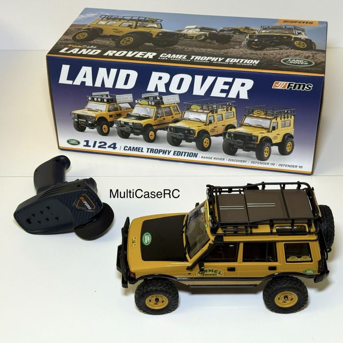 Машинка на радіокеруванні краулер FMS Land Rover Discovery 1/24