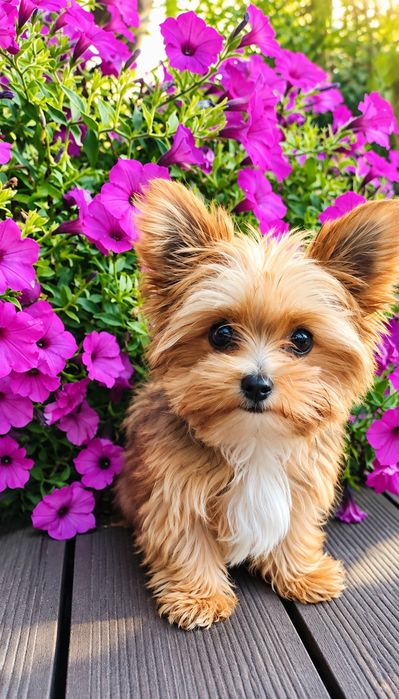 Yorkshire terrier goldus