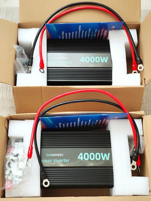 В НАЯВНОСТІ Інвертор чистий синус 4000W/1500W 12В - 220В безперебійник