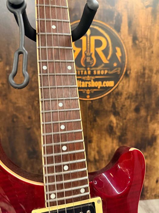 Guitarra Harley Benton CST-24 Black Cherry Flame