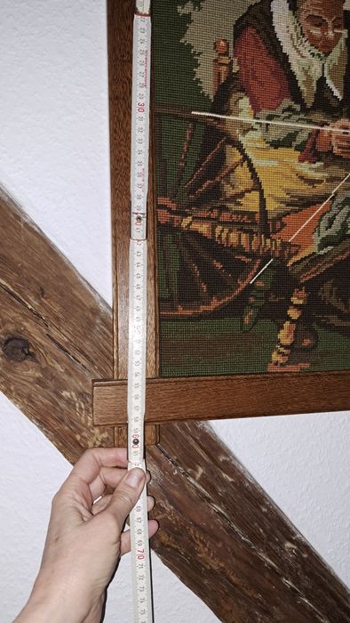Вышитая картина 60×50.