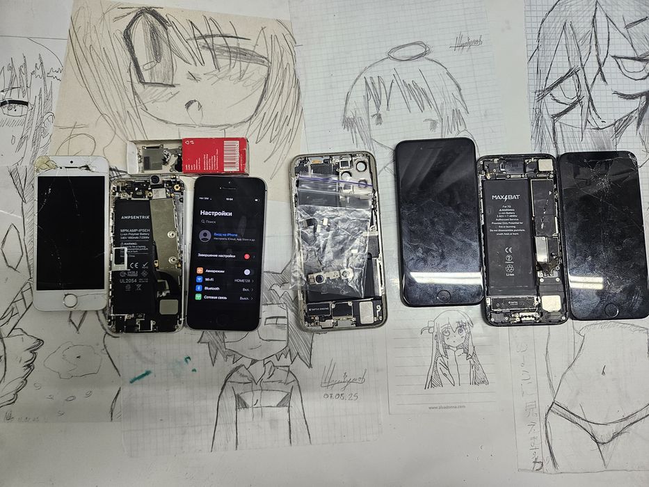 2 Рабочих iphone se 2016, iphone 7, iphone 11 pro