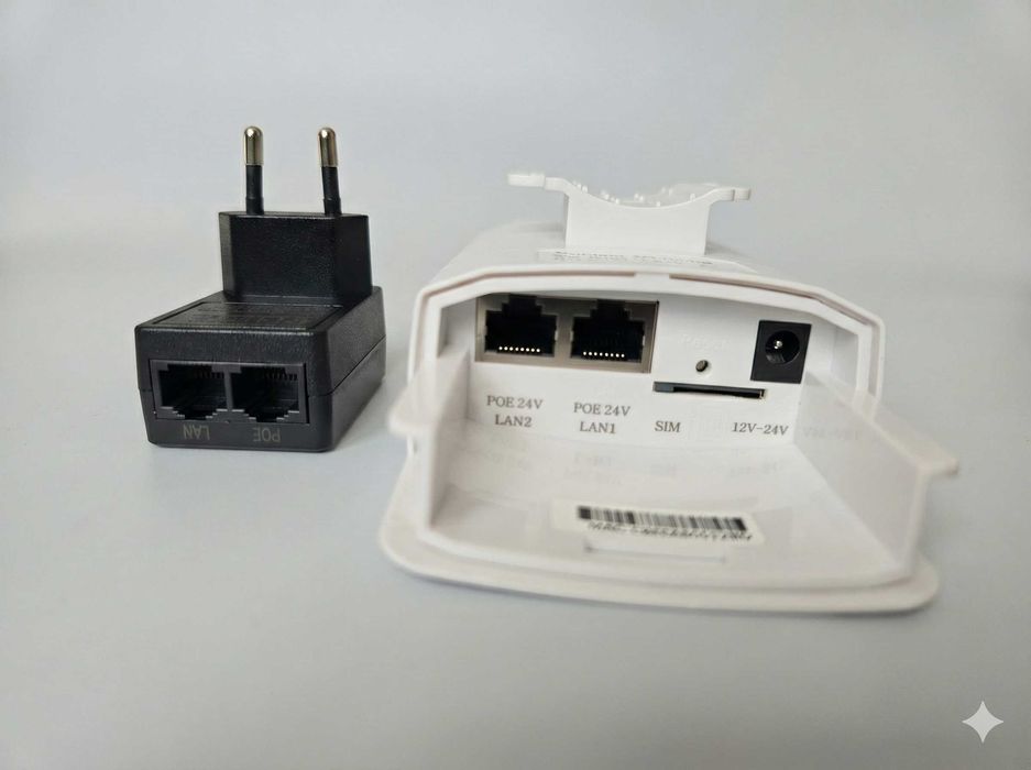 Вуличний 4G роутер під SIM карту LTE модем із WAN та PoE зовнішній