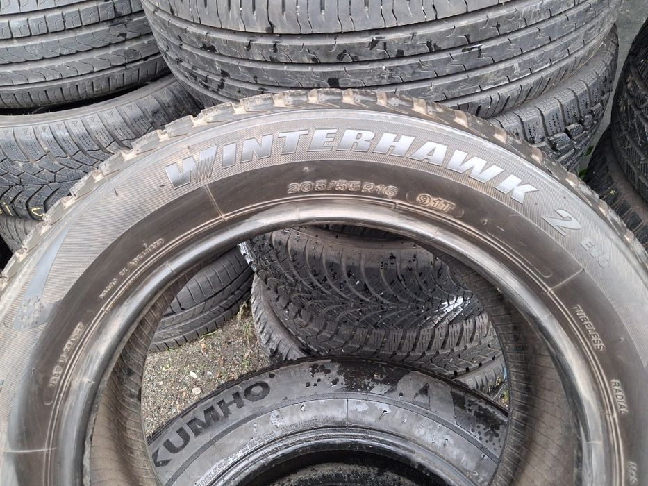 Распаровка 205/55 16 Firestone Winter Hawk 2evo 1шт зима