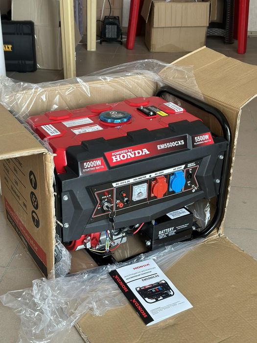 Генератор Бензиновый 5500 Хонда 5кВт Электростанция Электростартер