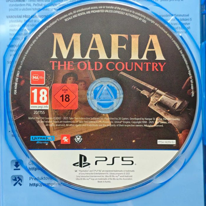 Mafia The Old Country PS5
