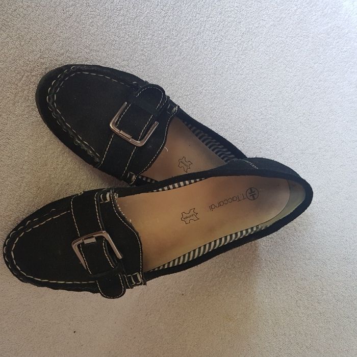 t.taccardi mokasyny skóra rozm.38/25,3cm