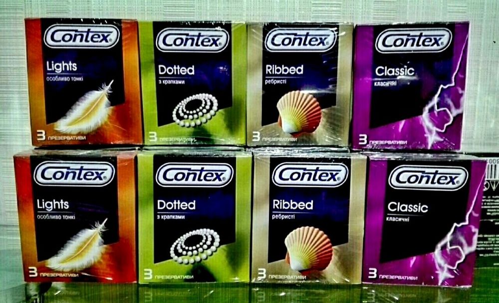 Презервативы Contex Контекс 36 шт/блок микс на планшете.до2030 г