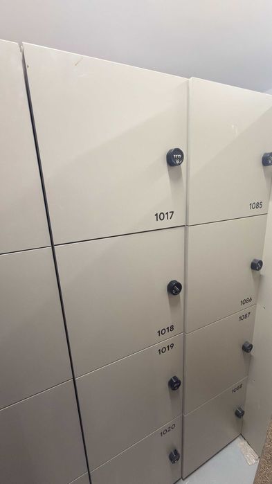 Nowe szafki pracownicze biurowe typu lockers – zamki szyfrowe