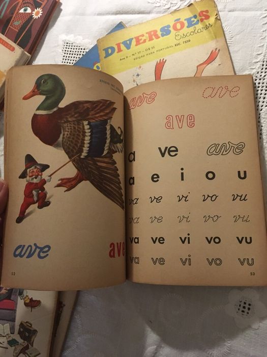 5 revistas Diversões Escolares anos 60