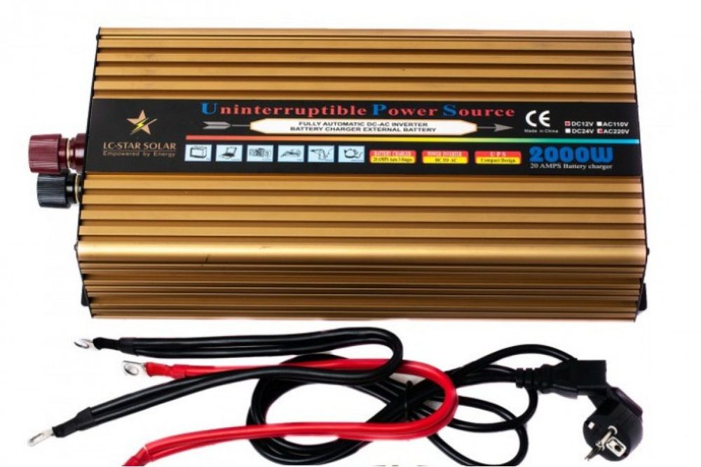 КОМПЛЕКТ резервного живлення будинку офісу квартири потужність до 2 кВ