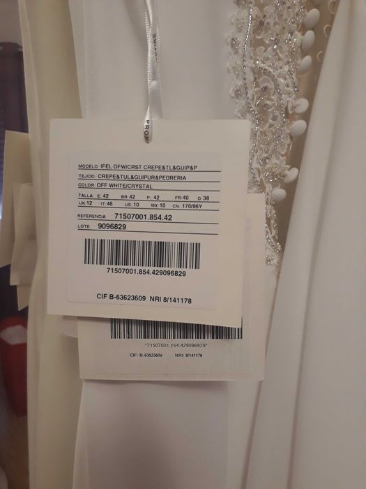 Vestido Noiva PRONOVIAS - €550 (Preço Inicial 2490€)