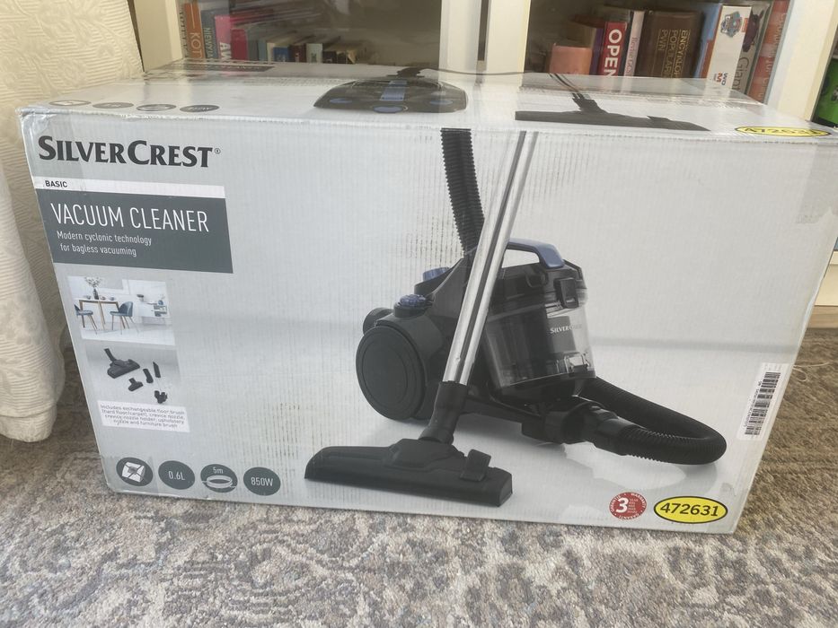 Odkurzacz bezworkowy 850W SilverCrest 472631 NOWY